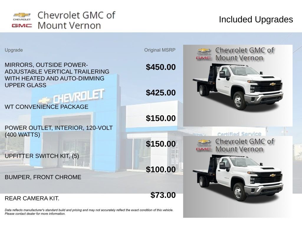 New 2025 Chevrolet Silverado 3500 W/T w/ WT Convenience Package image 6