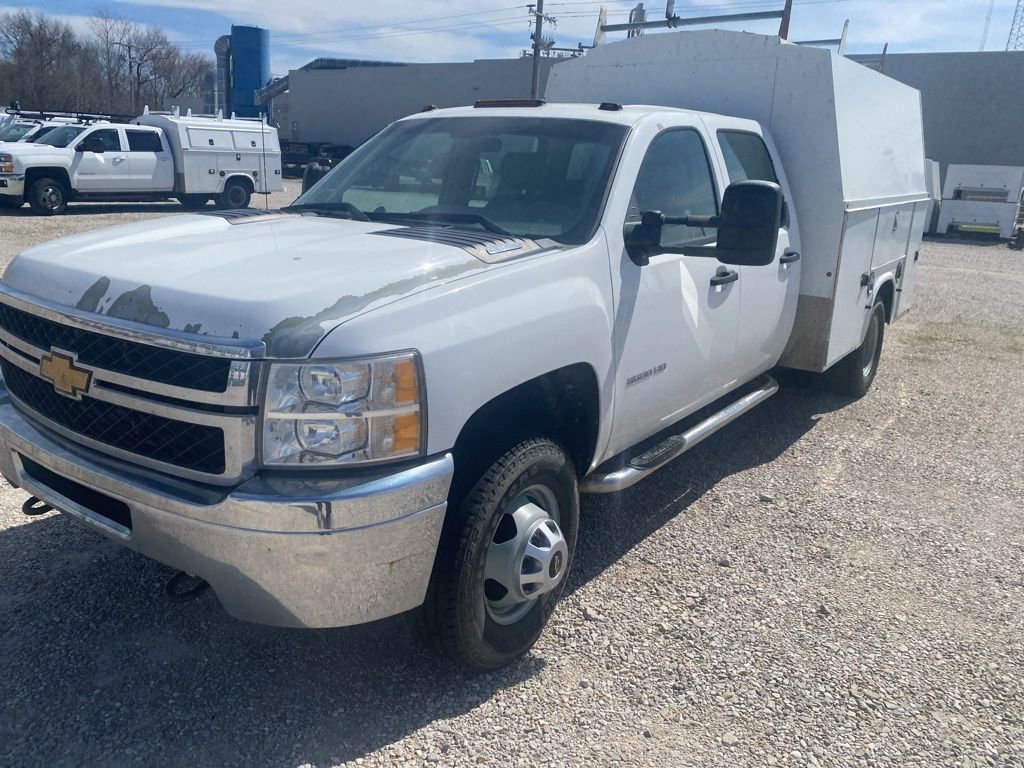 Used 2013 Chevrolet Silverado 3500 W/T w/ Snow Plow Prep Package image 1