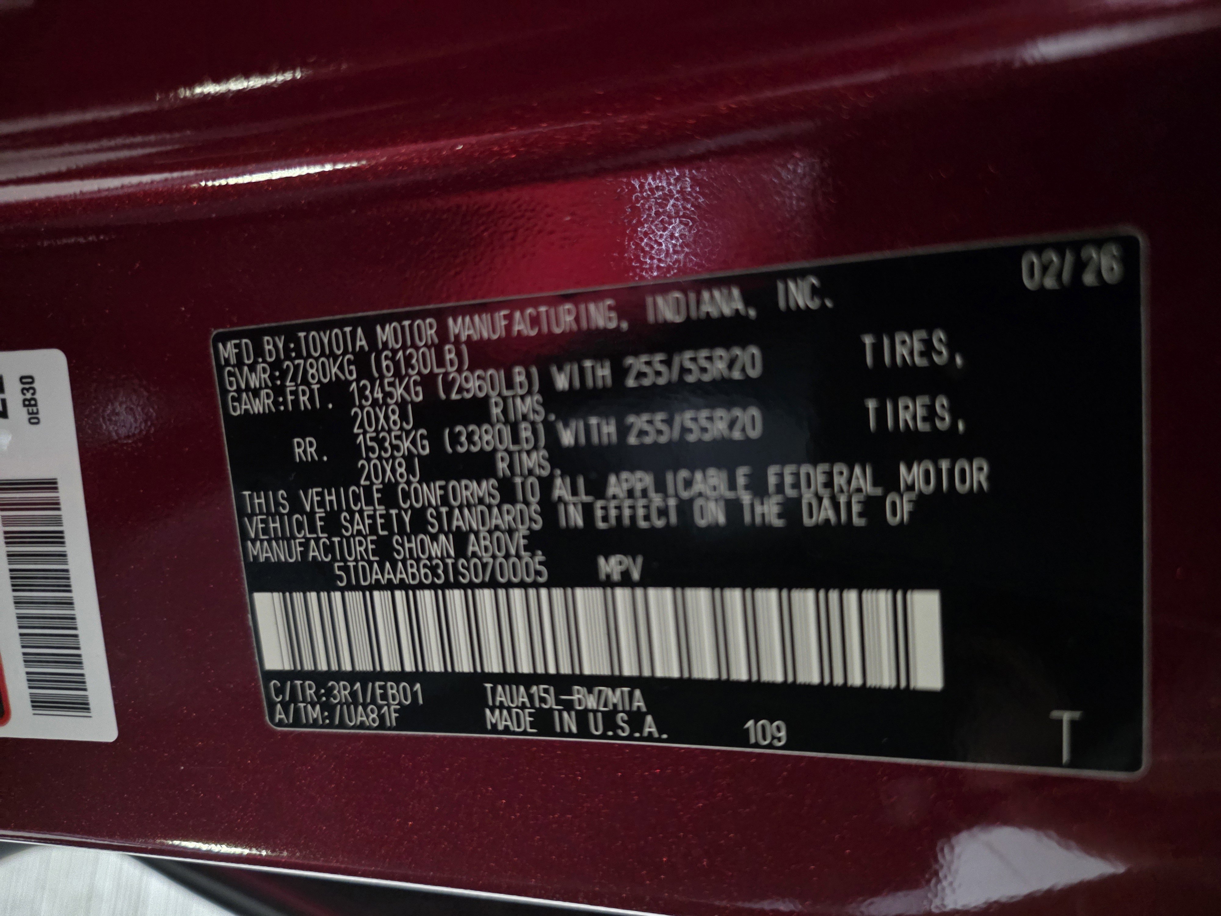 New 2026 Lexus TX 350 AWD image 30