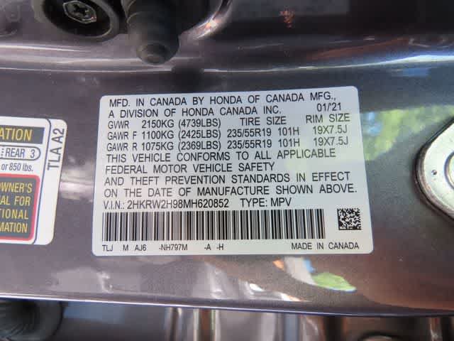 Certified 2021 Honda CR-V Touring image 33