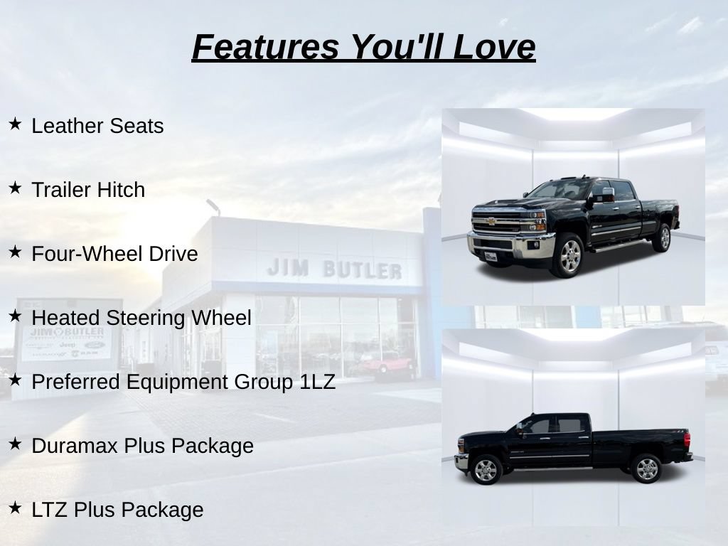 Used 2019 Chevrolet Silverado 2500 LTZ w/ Duramax Plus Package AWD/4WD image 16