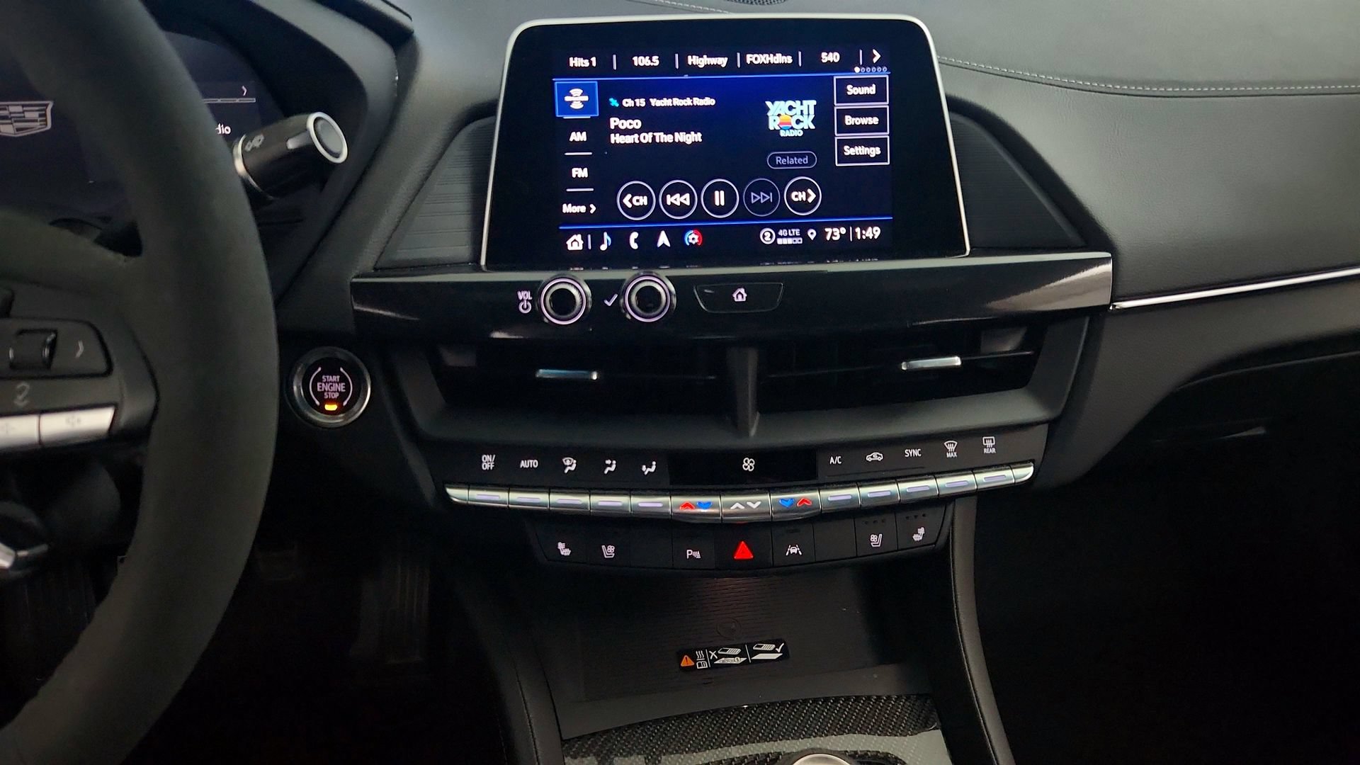 Certified 2023 Cadillac CT4 V Blackwing w/ Technology Package RWD image 21