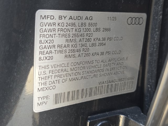 Certified 2025 Audi Q5 Premium w/ Premium Plus AWD/4WD image 39