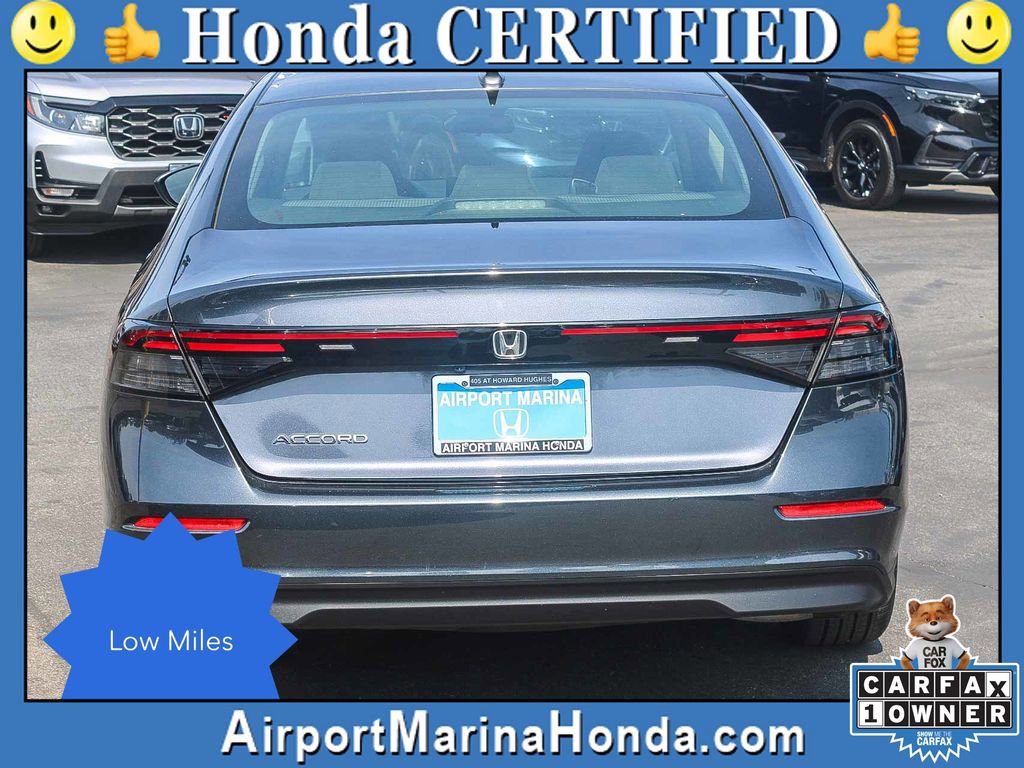 Certified 2023 Honda Accord EX image 9