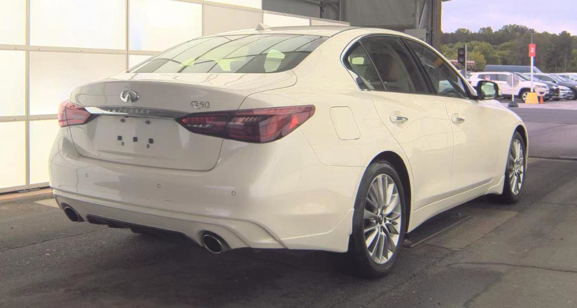 Certified 2023 INFINITI Q50 Luxe w/ Cargo Package RWD image 5