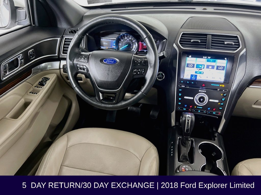 Used 2018 Ford Explorer Limited w/ Equipment Group 301A AWD/4WD image 28
