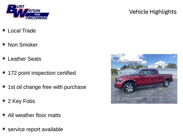 Used 2014 Ford F150 FX4 w/ Equipment Group 402A Luxury image 9