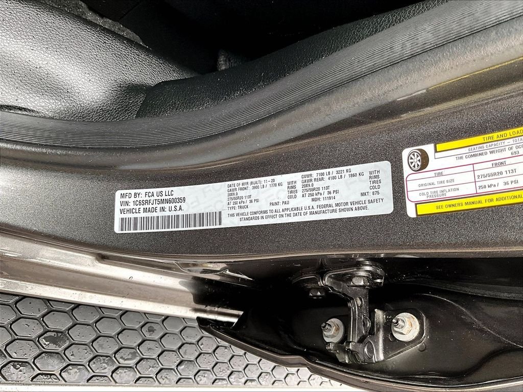Used 2021 RAM 1500 Laramie AWD/4WD image 33