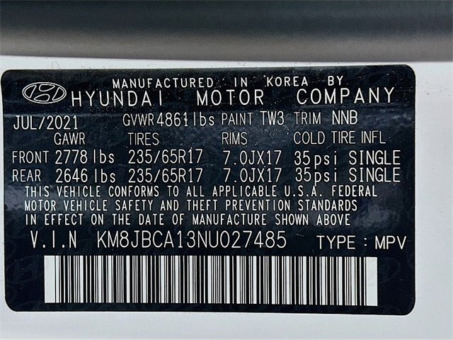 Used 2022 Hyundai Tucson Blue image 29