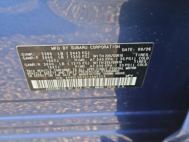 New 2026 Subaru Forester Touring AWD/4WD image 18