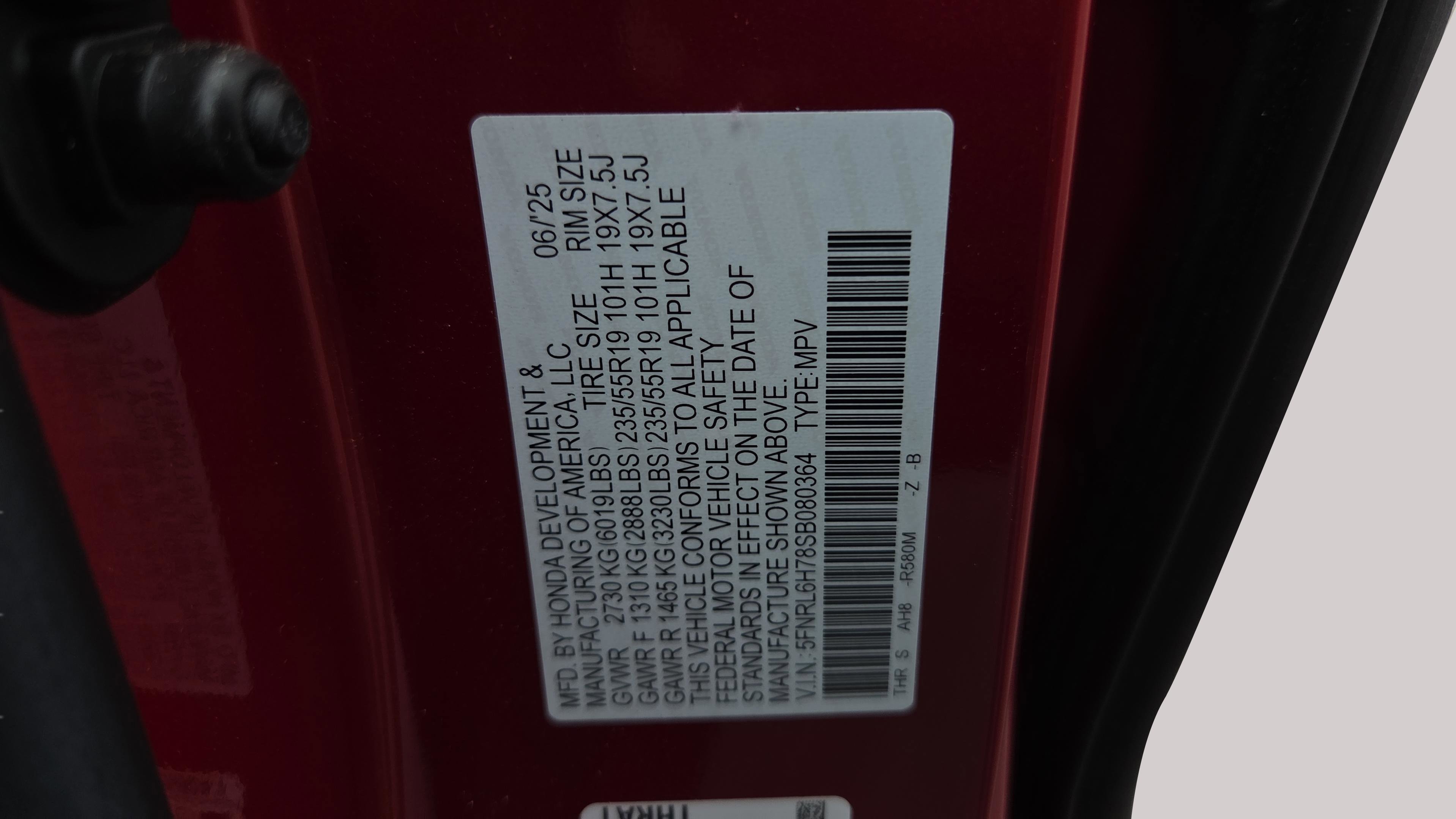 Used 2025 Honda Odyssey Sport-L image 8