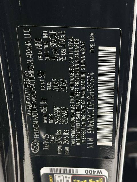 Certified 2025 Hyundai Tucson SE AWD/4WD image 30