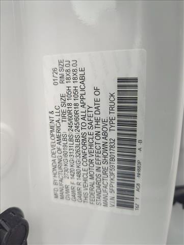 New 2026 Honda Ridgeline RTL image 22