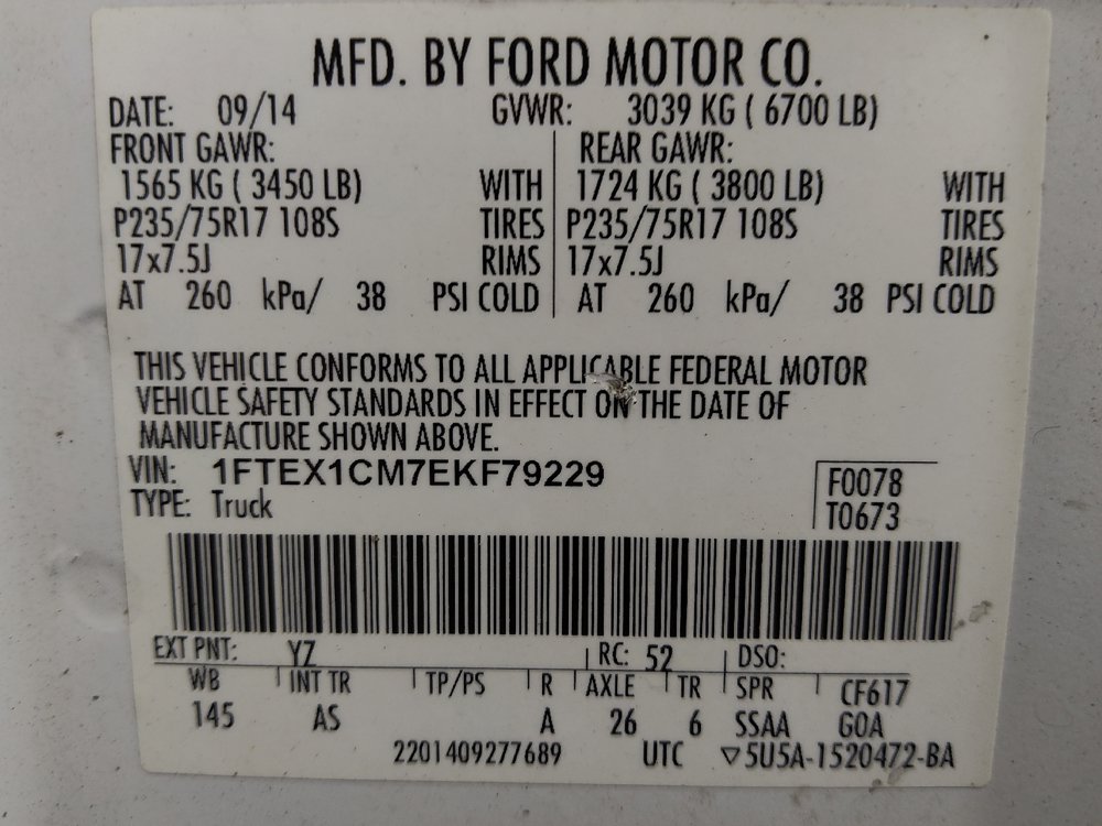 Used 2014 Ford F150 XL w/ Power Equipment Group RWD image 33