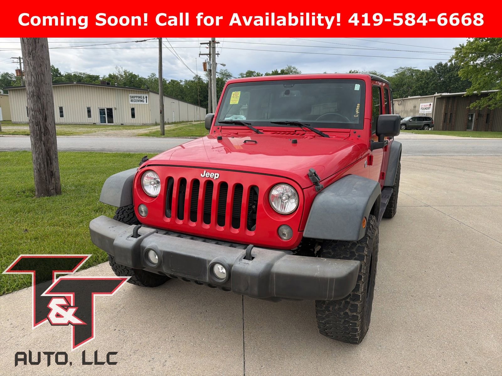 Used 2015 Jeep Wrangler Unlimited Sport w/ Quick Order Package 24S AWD/4WD image 4