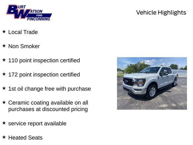 Used 2023 Ford F150 XLT w/ Equipment Group 301A Mid AWD/4WD image 10