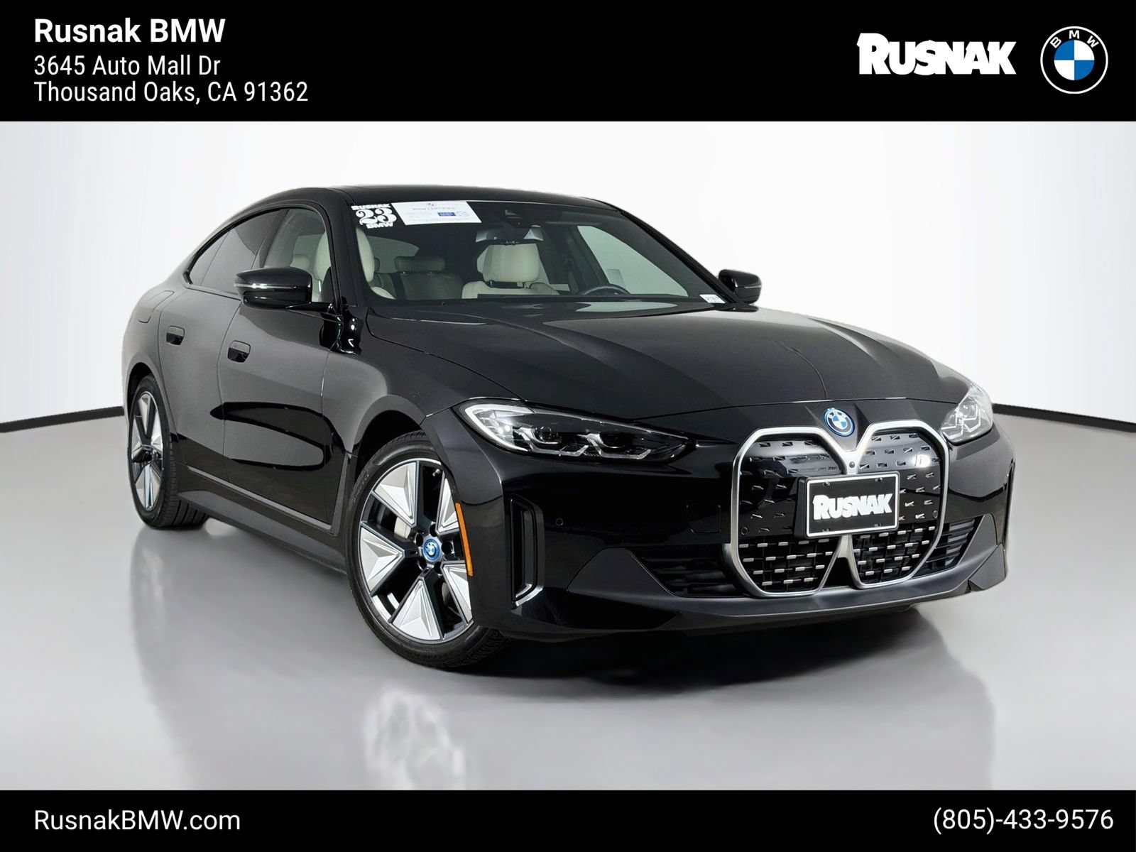 Certified 2023 BMW i4 eDrive40 w/ Premium Package RWD image 1