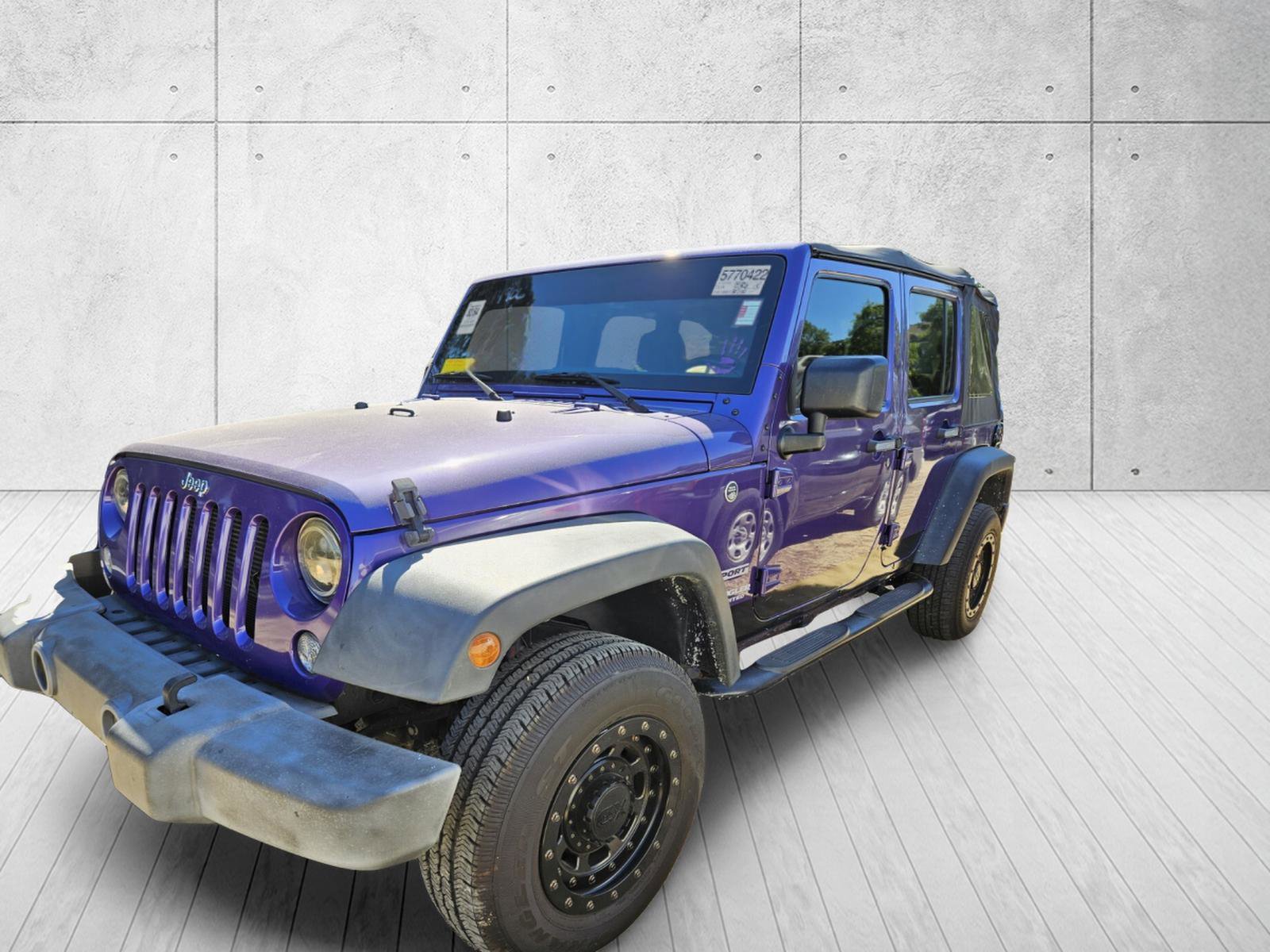 Used 2017 Jeep Wrangler Unlimited Sport w/ Quick Order Package 24S AWD/4WD image 7
