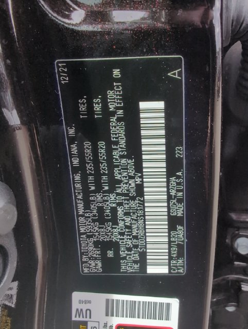 Used 2022 Toyota Highlander Limited AWD/4WD image 17