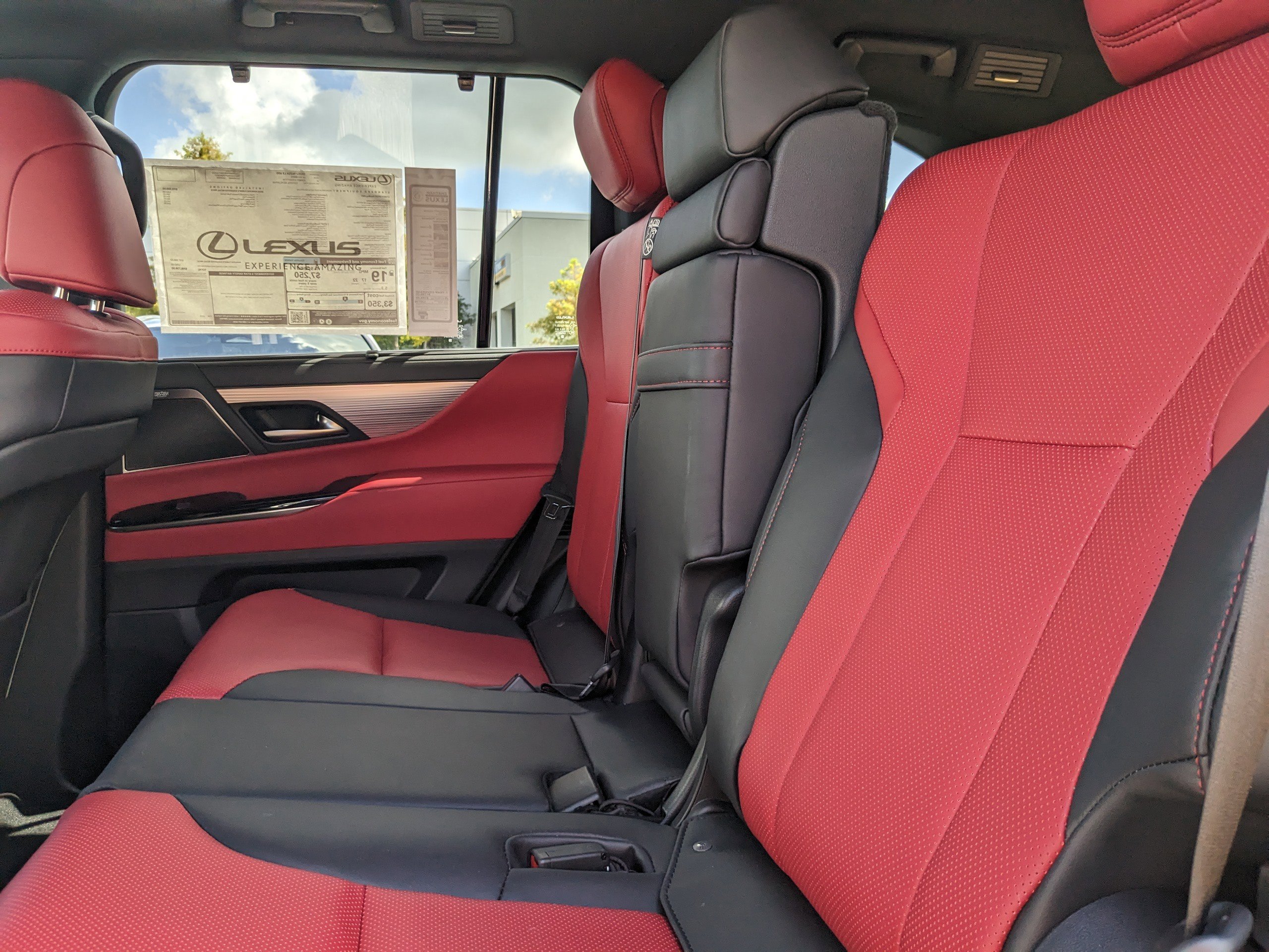 New 2025 Lexus LX 600 F Sport w/ Accessory Package (2T) image 13