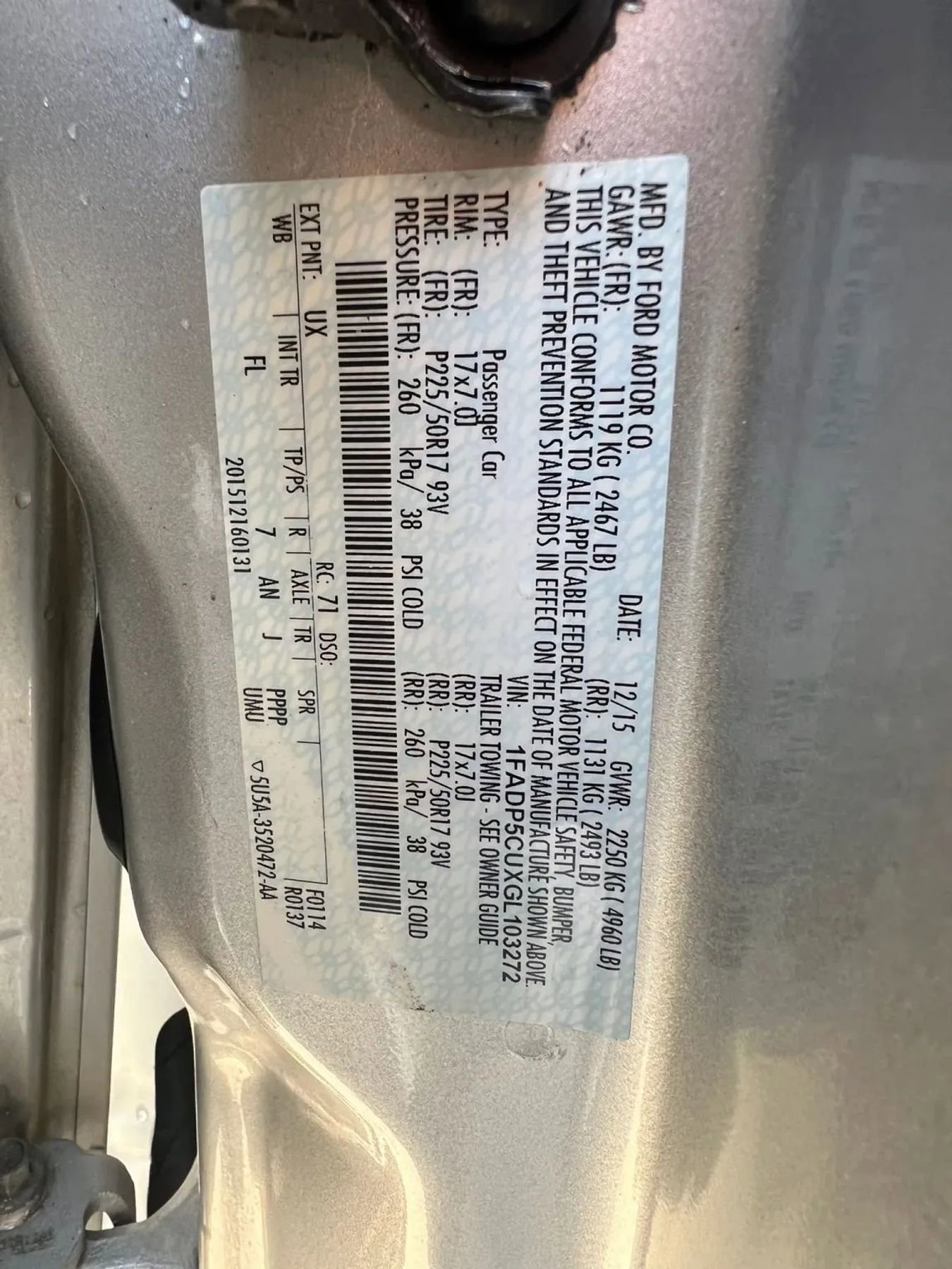 Used 2016 Ford C-MAX Energi SEL w/ Equipment Group 301A image 31