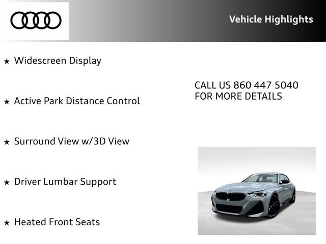 Used 2023 BMW M240i xDrive Coupe w/ Premium Package AWD/4WD image 43