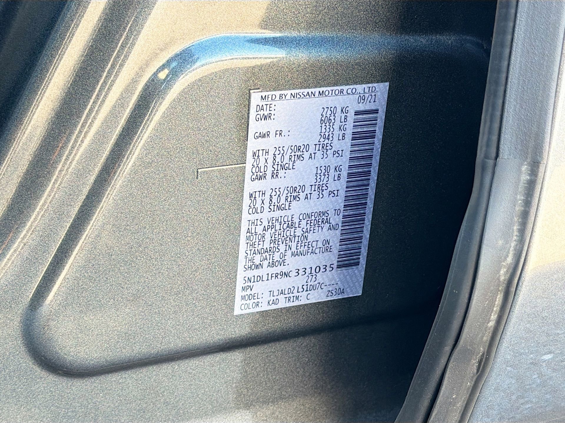 Used 2022 INFINITI QX60 Luxe w/ Cargo Package image 47