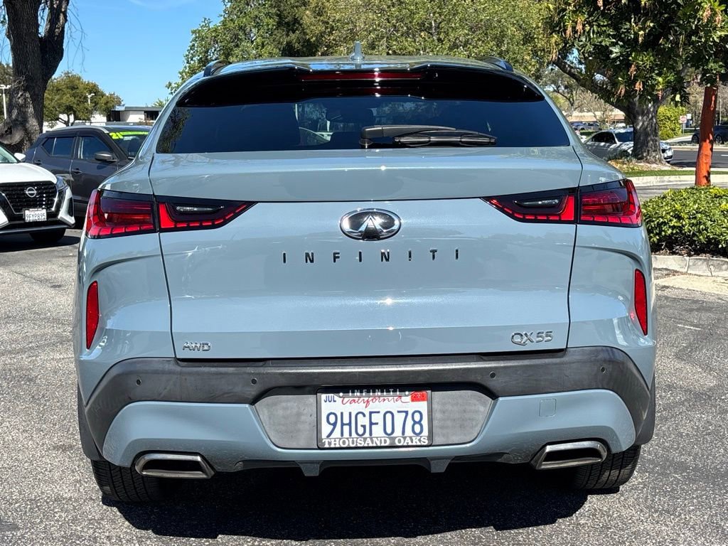 Certified 2023 INFINITI QX55 Luxe w/ Cargo Package AWD/4WD image 4