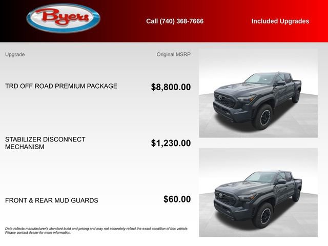 Used 2024 Toyota Tacoma TRD Off-Road w/ TRD Off Road Premium Package image 5