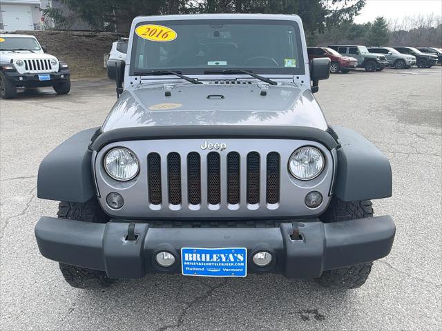 Certified 2016 Jeep Wrangler Unlimited Sport w/ Quick Order Package 24S AWD/4WD image 1