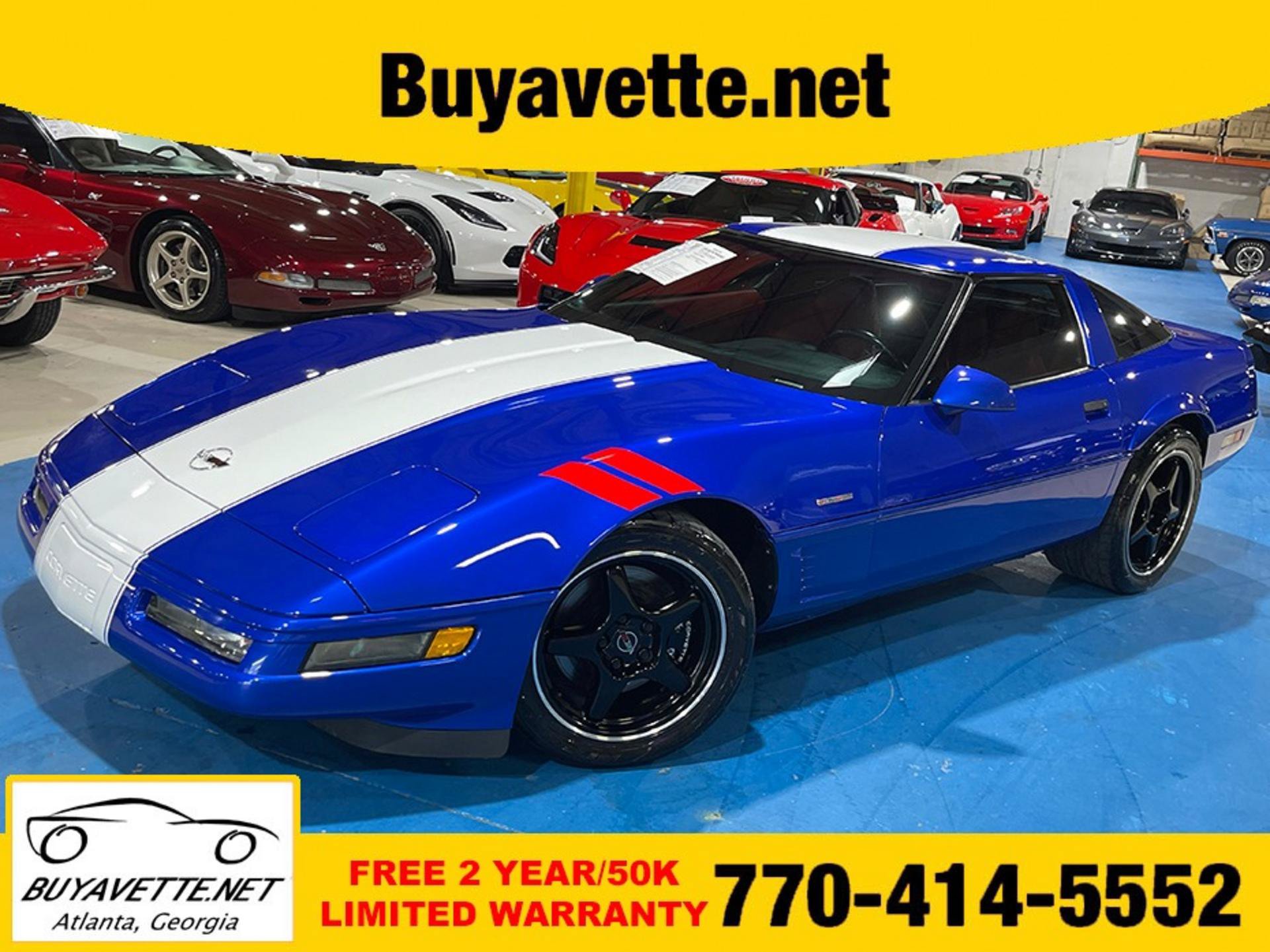Used 1996 Chevrolet Corvette Coupe RWD image 1