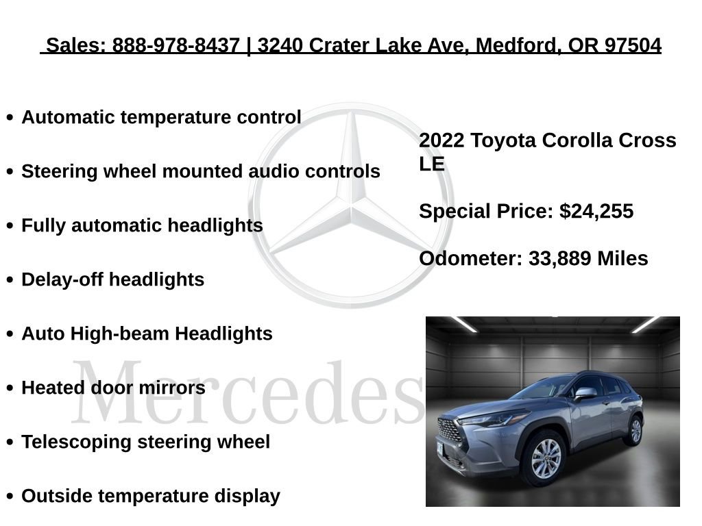 Used 2022 Toyota Corolla Cross LE image 5
