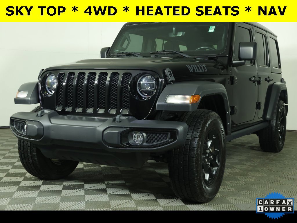 Used 2021 Jeep Wrangler Unlimited Willys