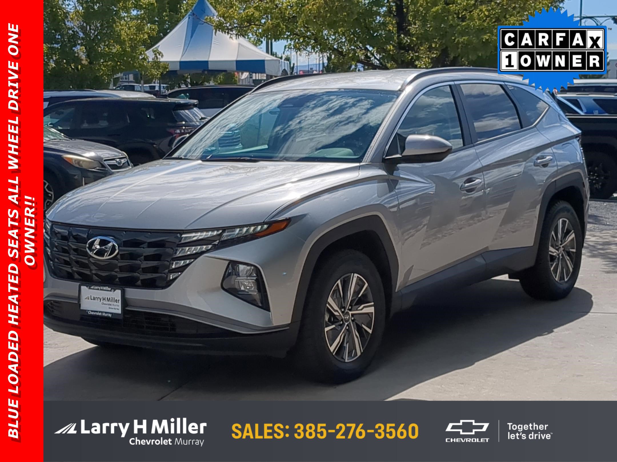 Used 2024 Hyundai Tucson Blue image 1