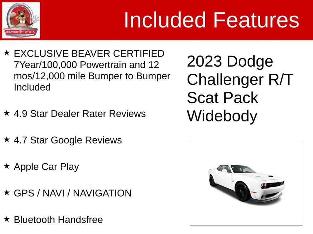 Used 2023 Dodge Challenger R/T Scat Pack image 4