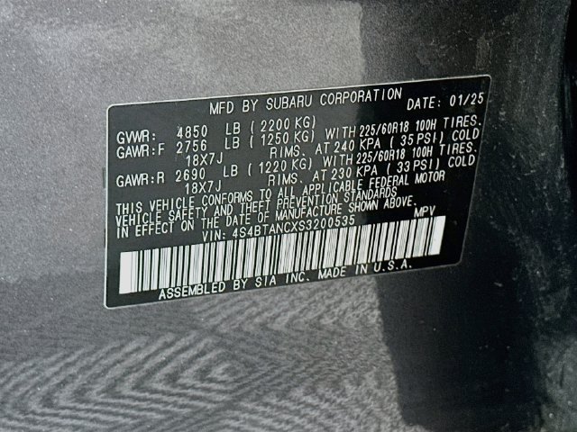 Certified 2025 Subaru Outback Limited AWD/4WD image 36