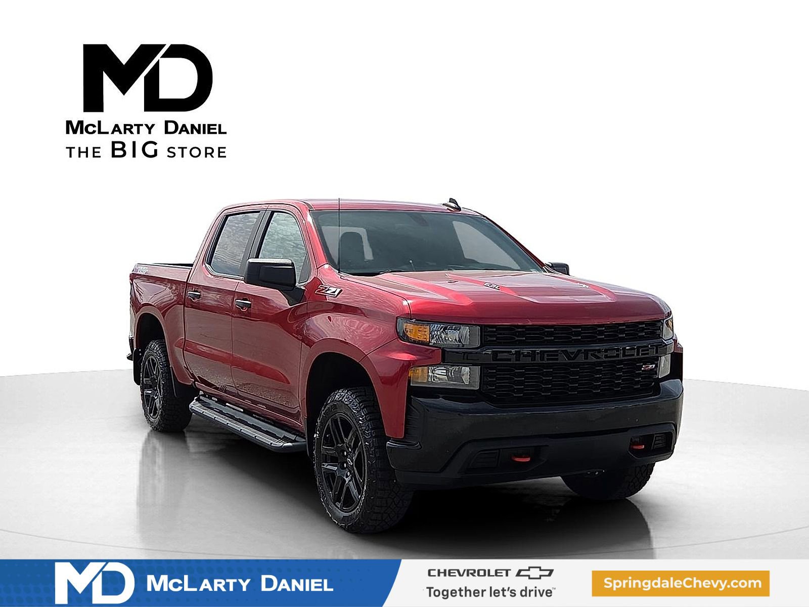 Certified 2021 Chevrolet Silverado 1500 Custom Trail Boss