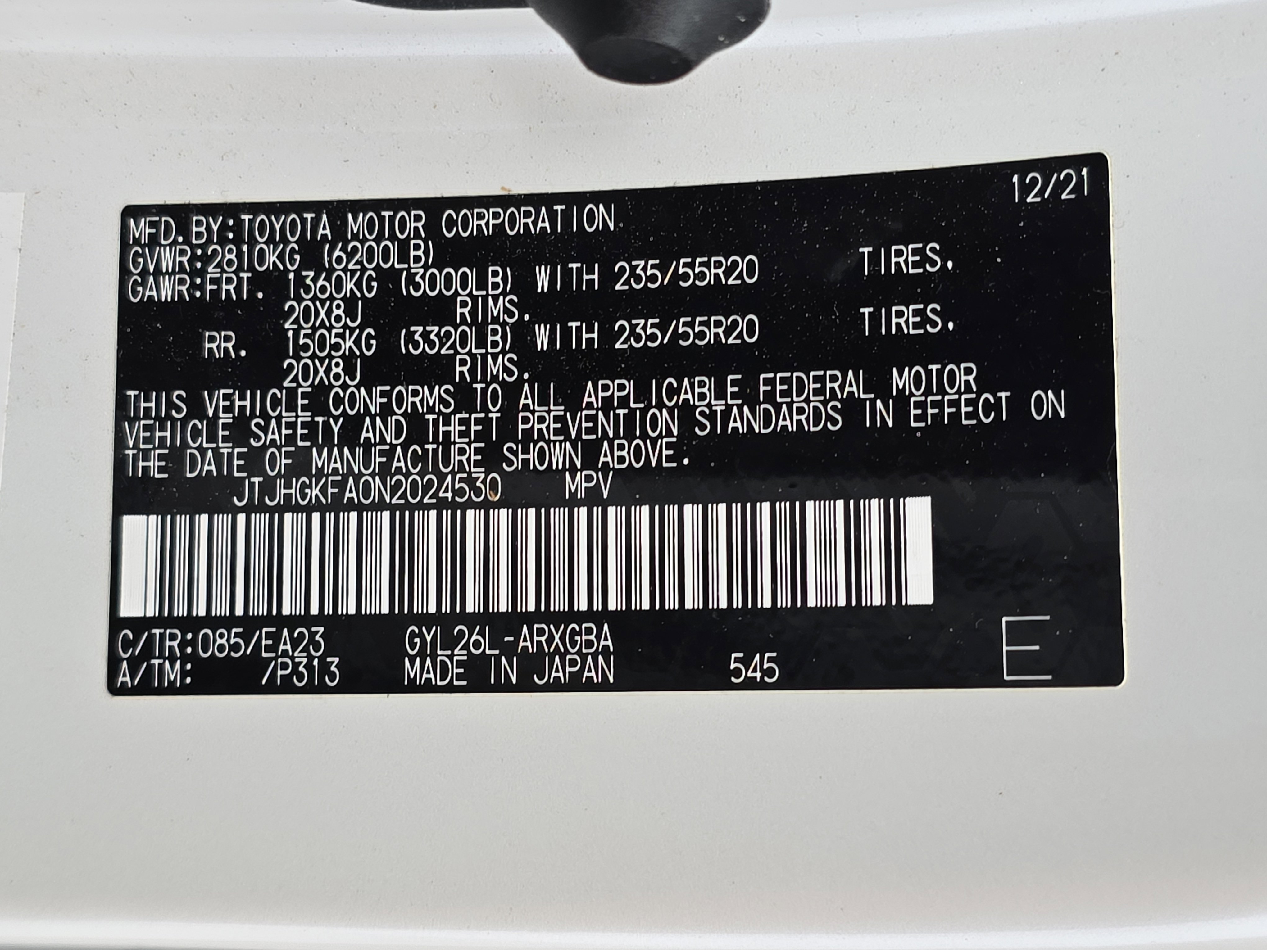 Used 2022 Lexus RX 450hL AWD w/ Premium Package image 37