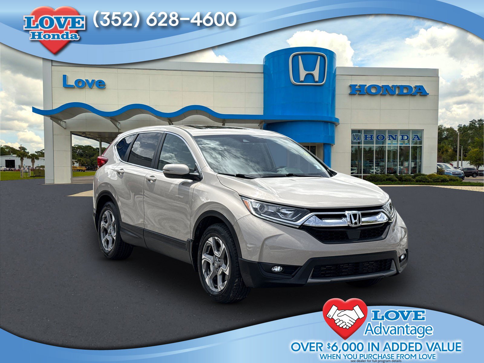 Certified 2019 Honda CR-V EX-L