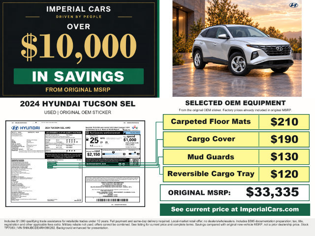 Used 2024 Hyundai Tucson SEL AWD/4WD image 3