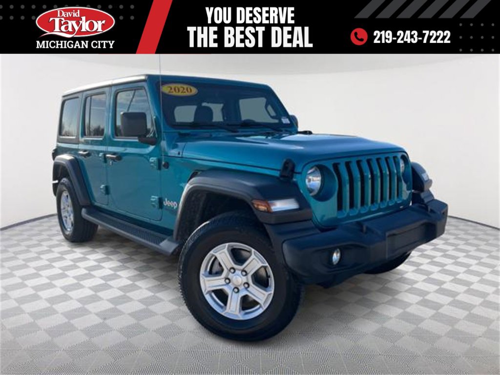 Used 2020 Jeep Wrangler Unlimited Sport S image 1