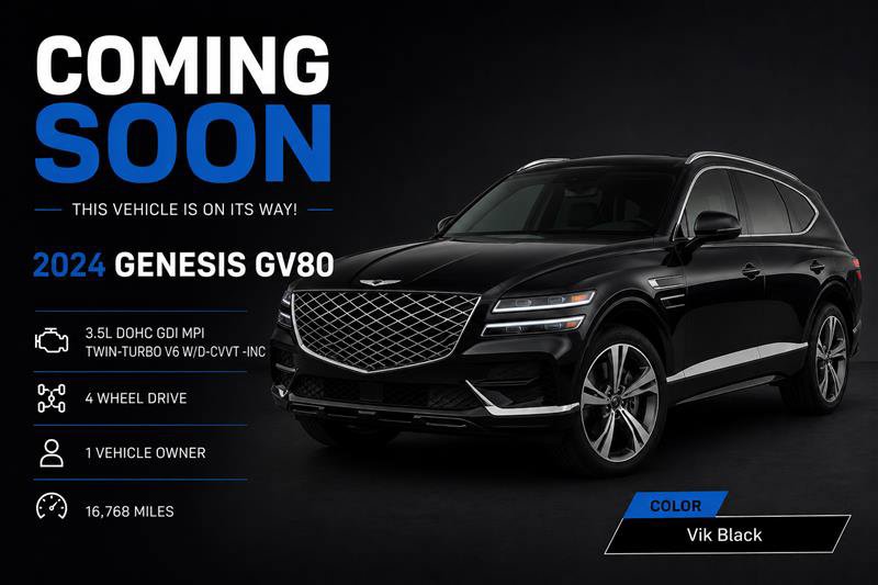 Used 2024 Genesis GV80 3.5T Advanced AWD/4WD image 1