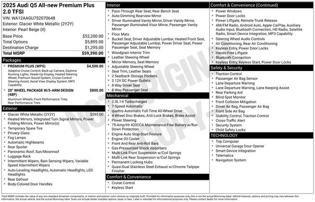 Certified 2025 Audi Q5 Premium Plus w/ Premium Plus AWD/4WD video 2