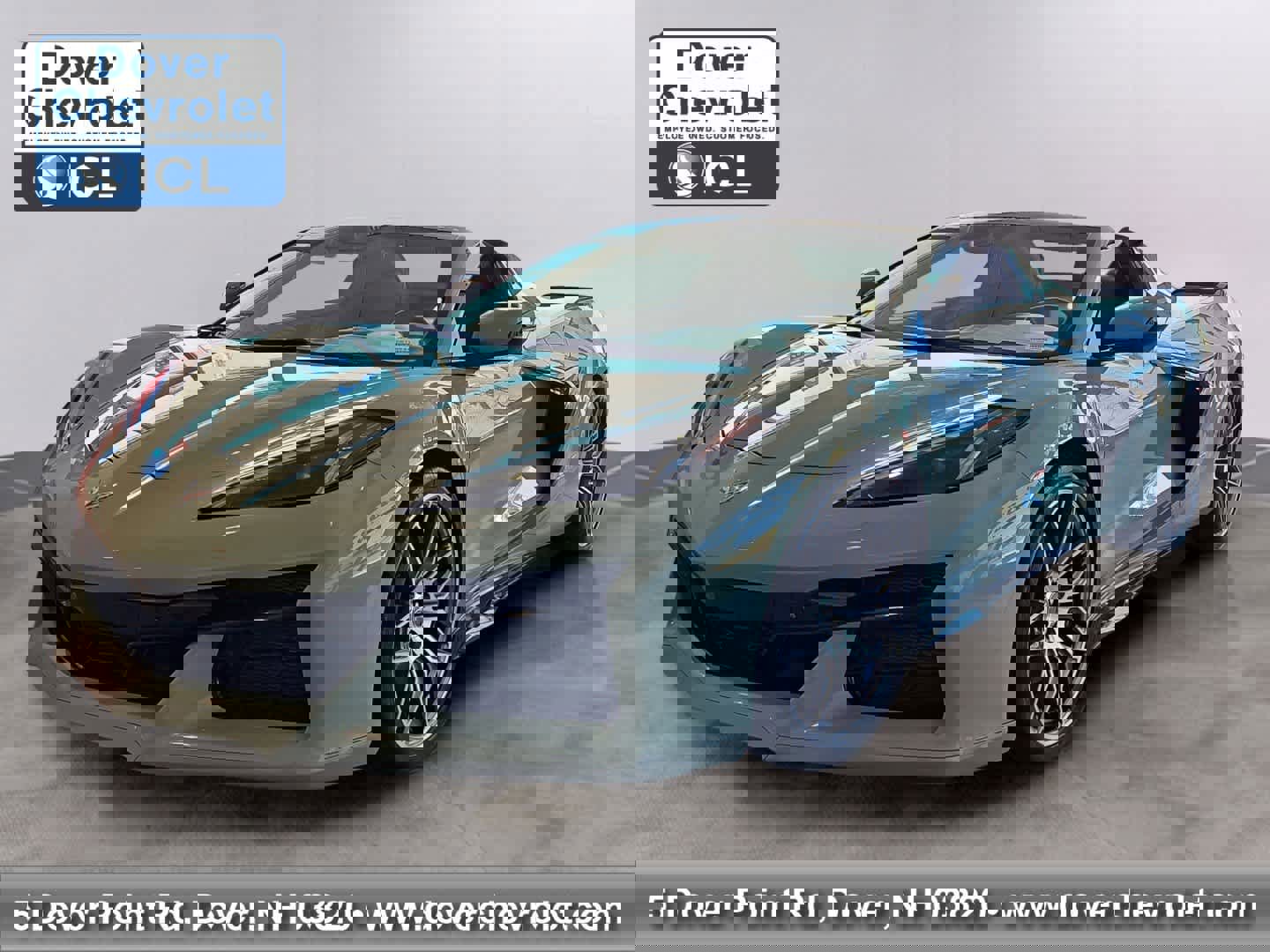 Used 2024 Chevrolet Corvette Z06 w/ Chrome Exterior Badge Package RWD image 1