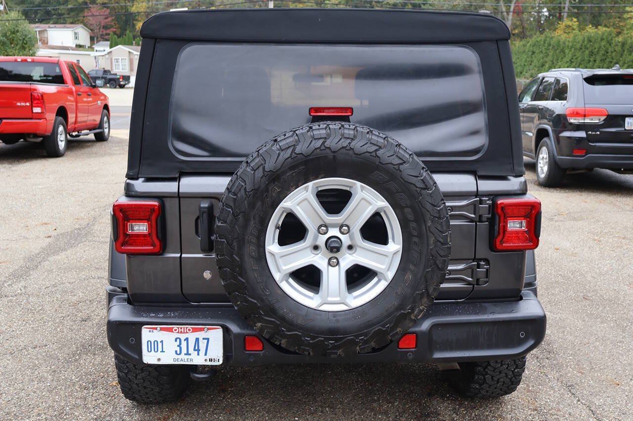 Used 2018 Jeep Wrangler Unlimited Sport S AWD/4WD image 8