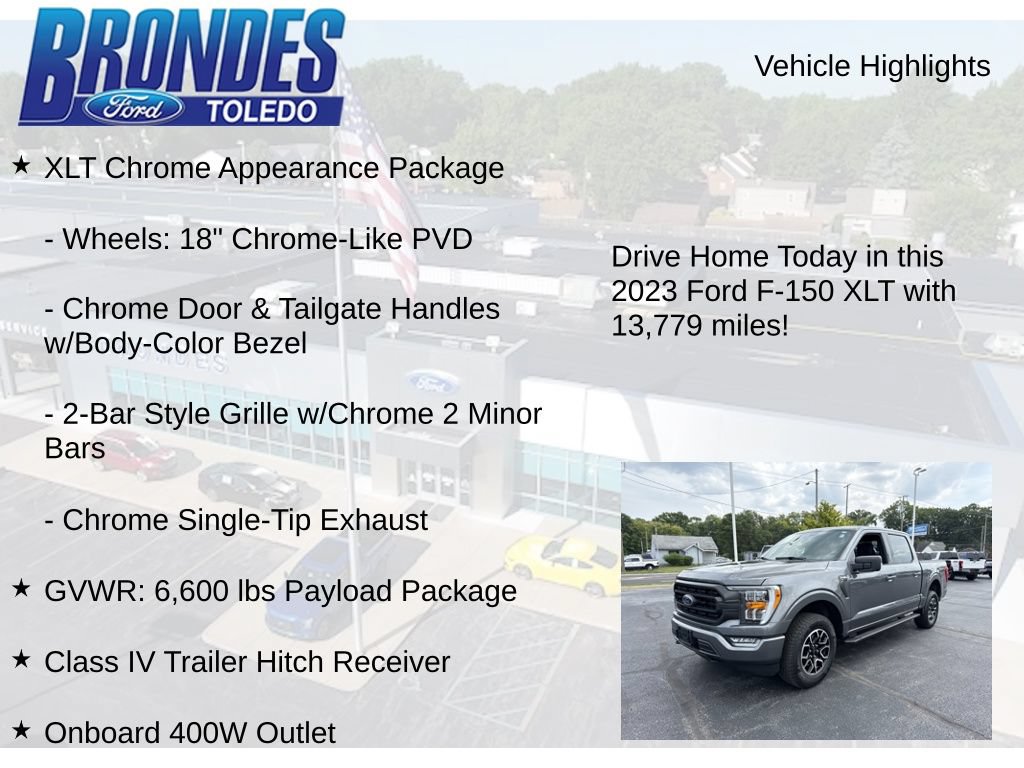 Used 2023 Ford F150 XLT w/ Equipment Group 302A High AWD/4WD image 27