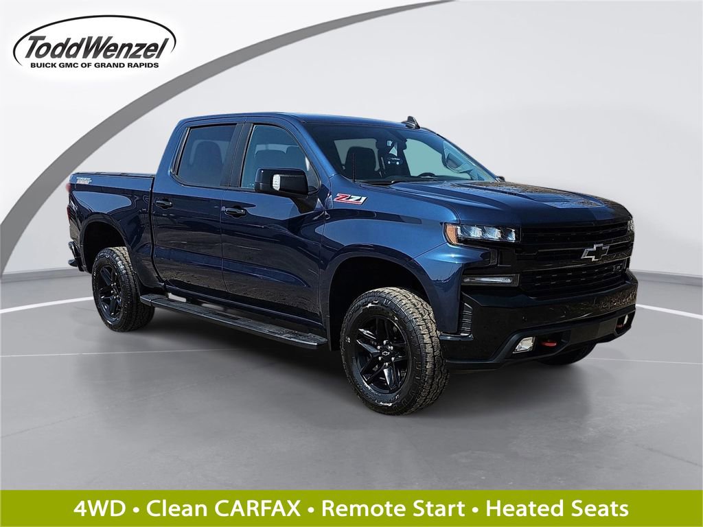 Certified 2021 Chevrolet Silverado 1500 LT Trail Boss w/ Convenience Package II AWD/4WD image 1