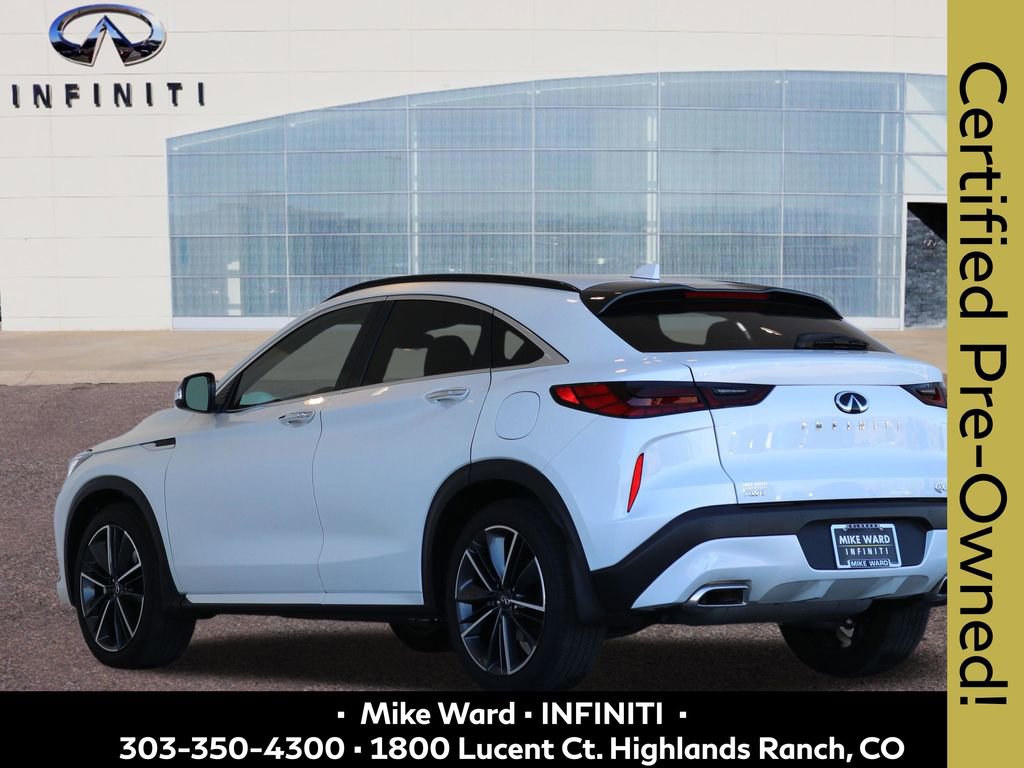Certified 2024 INFINITI QX55 Luxe w/ Cargo Package image 3