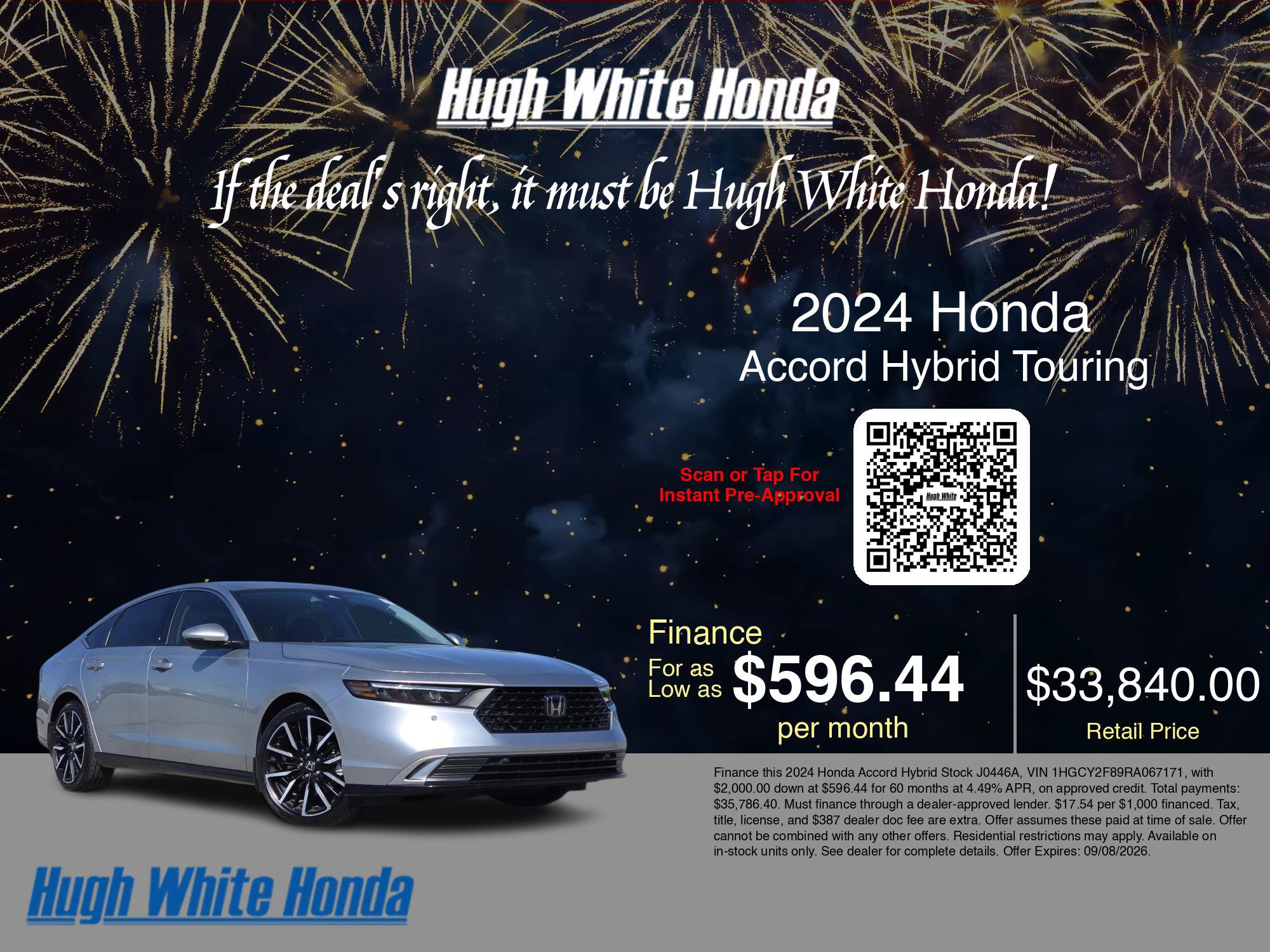 Used 2024 Honda Accord Touring image 3