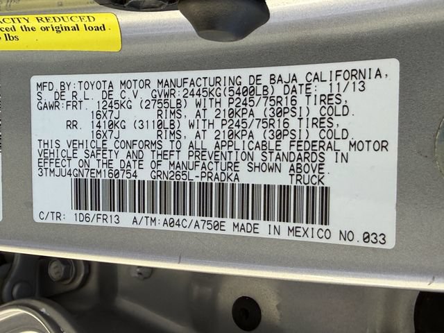 Used 2014 Toyota Tacoma PreRunner w/ Convenience Package RWD image 26